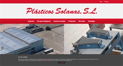 Desktop Screenshot of plasticossolanas.com